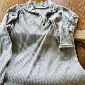 Grey super soft sweater shirt
